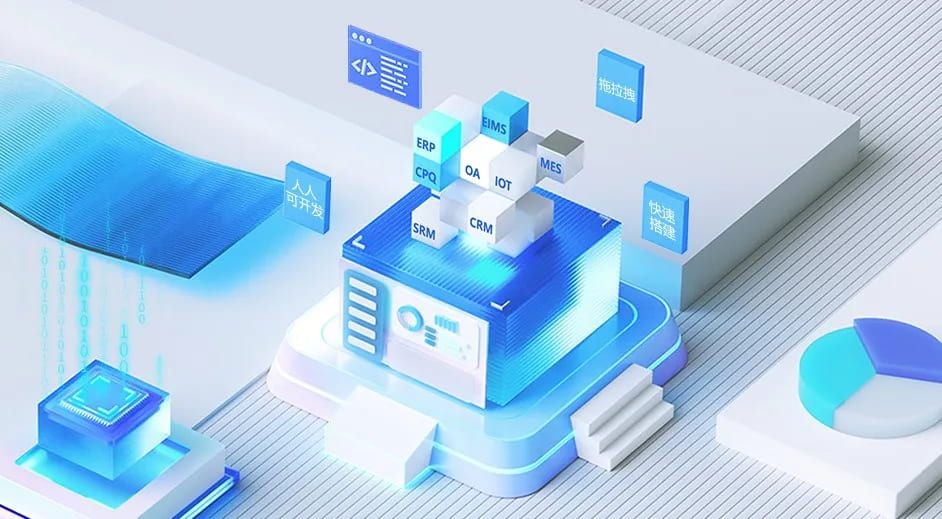 中小企业数字化概念图
